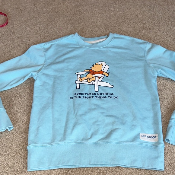 Life Is Good Tops - Life is good “Pooh bear” sweatshirt